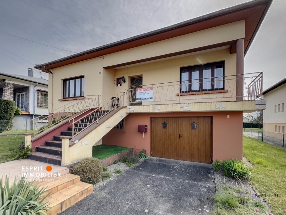 Maison de plain-pied surélevé à fort potentiel   Neunkirch (secteur recherché)
